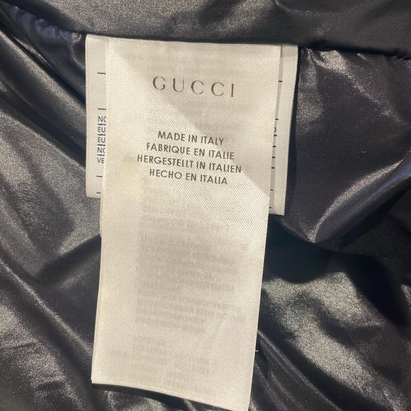 Gucci Equestrian puffer vest with detachable hood - Picture 7 of 12